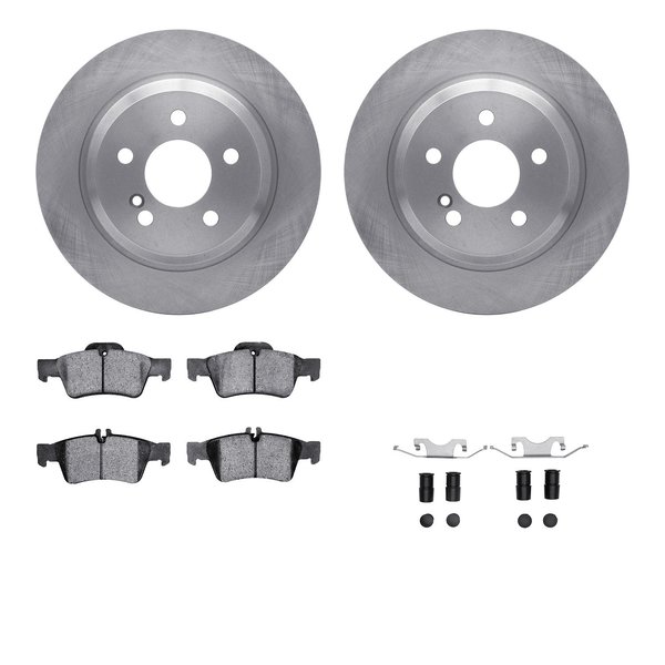 Dynamic Friction Co 6512-63401, Rotors with 5000 Advanced Brake Pads includes Hardware 6512-63401